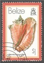 Belize Scott 484 Used